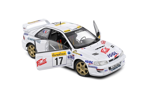 Solido 421186392 - 1:18 Subaru Impreza S5 WRC99 22B Rallye Monte Carlo 1999 #17 weiss