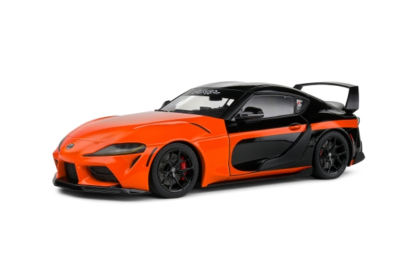 Solido 421186407 - 1:18 Toyota GR Supra 2024 orange/schwarz