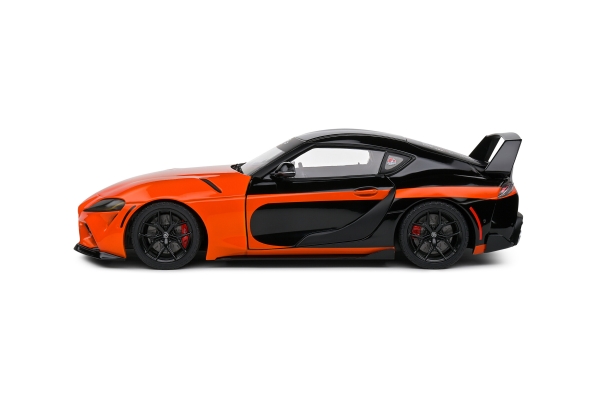 Solido 421186407 - 1:18 Toyota GR Supra 2024 orange/schwarz