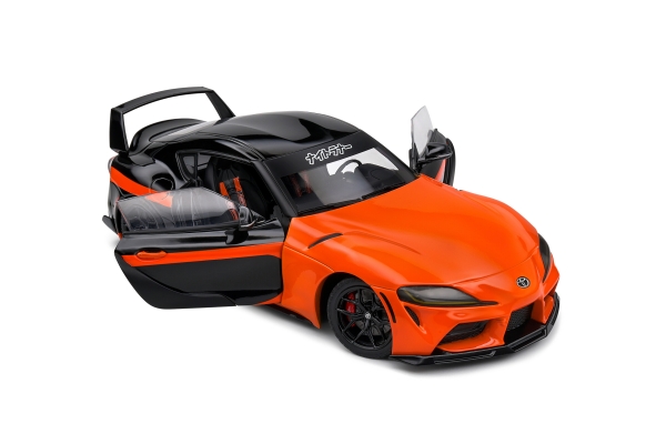 Solido 421186407 - 1:18 Toyota GR Supra 2024 orange/schwarz