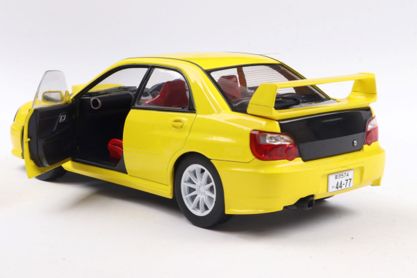 Solido 421186432 - 1:18 Subaru Impreza WRX STI SOLIDO WORKS Yellow gelb 2003