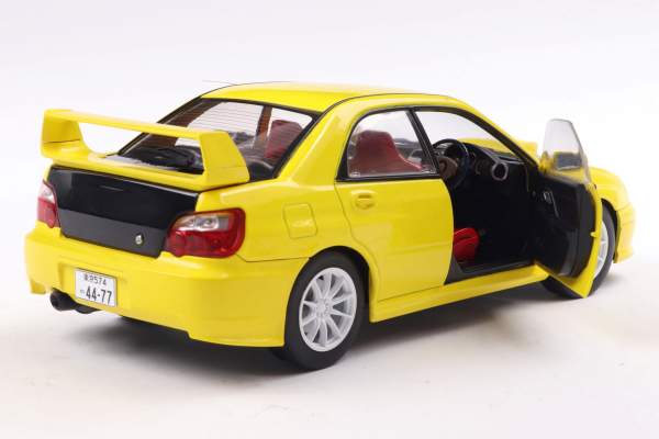 Solido 421186432 - 1:18 Subaru Impreza WRX STI SOLIDO WORKS Yellow gelb 2003