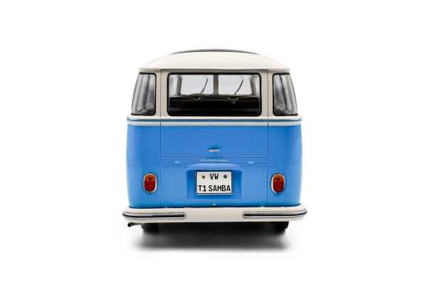 Solido 421186462 - 1:18 VW T1 Samba 21 WINDOWS  blau/weiß 1962