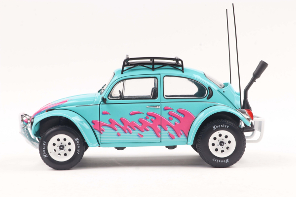 Solido 421186467 - 1:18 Beetle BAYA VICE CITY TRIBUTE 1976 blau (MIAMI GREEN)