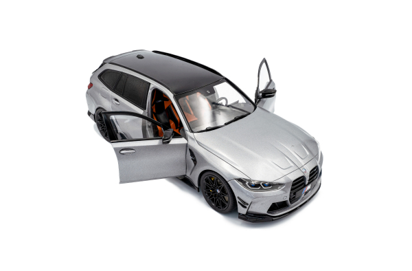 Solido 421186481 - 1:18 BMW M3 (G81) TOURING grau Frozen Pure Grey Metallic – 2024, S1813702