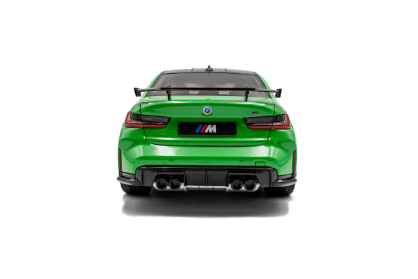 Solido 421186516 - 1:18 BMW M3 (G80) signal grün uni, 2024, S1814302