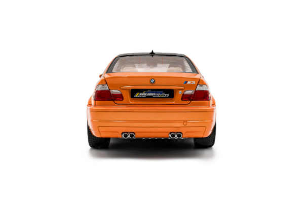 Solido 421186532 - 1:18 BMW E46 M3 coupe orange, SOLIDO WORKS – 2000, S1806509