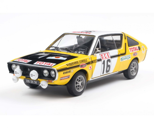 Solido 421186556 - 1:18 Renault 17 PH.1 #23 gelb