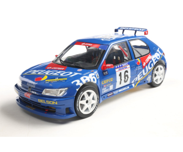 Solido 421186572 - 1:18 Peugeot 306 Maxi #2 blau