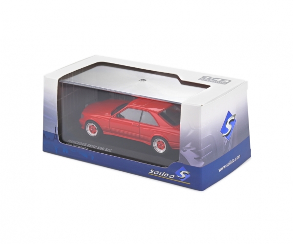 Solido 421436750 - 1:43 Mercedes Benz MB 560 SEC AMG rot