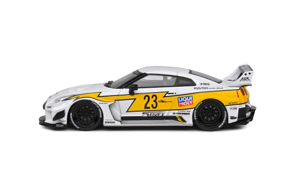 Solido 421438212 - 1:43 Nissan GTR35 LBWK Silhouette 2019 weiß