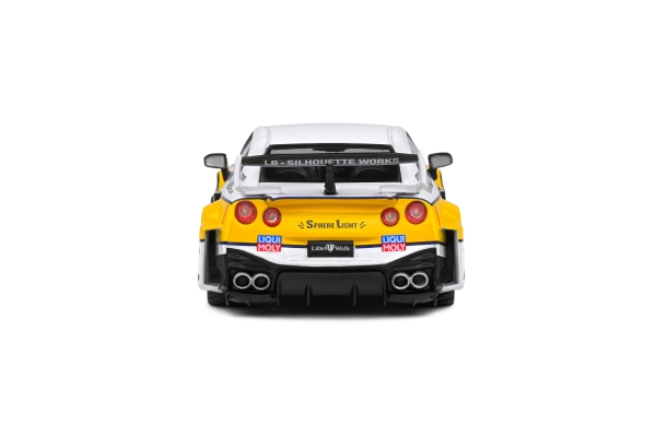 Solido 421438212 - 1:43 Nissan GTR35 LBWK Silhouette 2019 weiß