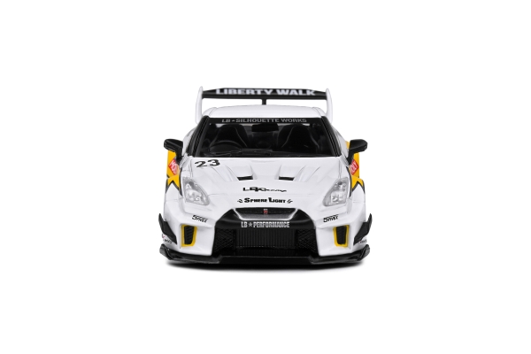 Solido 421438212 - 1:43 Nissan GTR35 LBWK Silhouette 2019 weiß