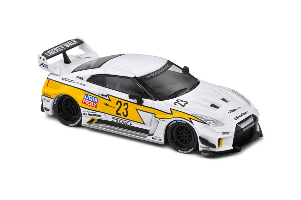 Solido 421438212 - 1:43 Nissan GTR35 LBWK Silhouette 2019 weiß