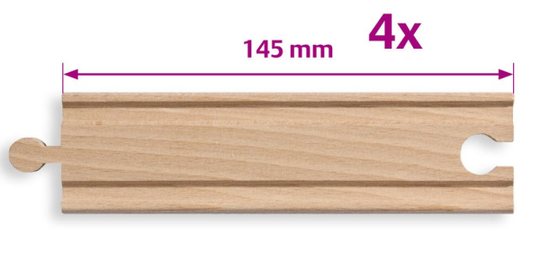 Eichhorn 100001409 - Bahn, kurze gerade Schienen