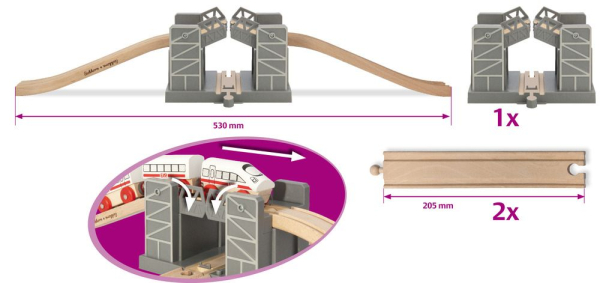 EICHHORN 100001512 - Bahn, Funktionsbrücke