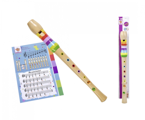 Eichhorn 100003481 - Musik Holzflöte, 32 cm