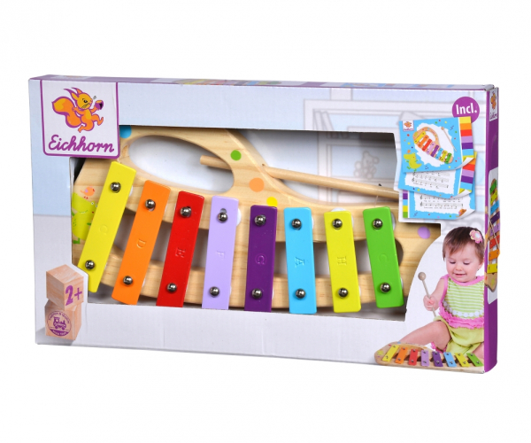 Eichhorn 100003482 - Musik Xylophon 8 Töne