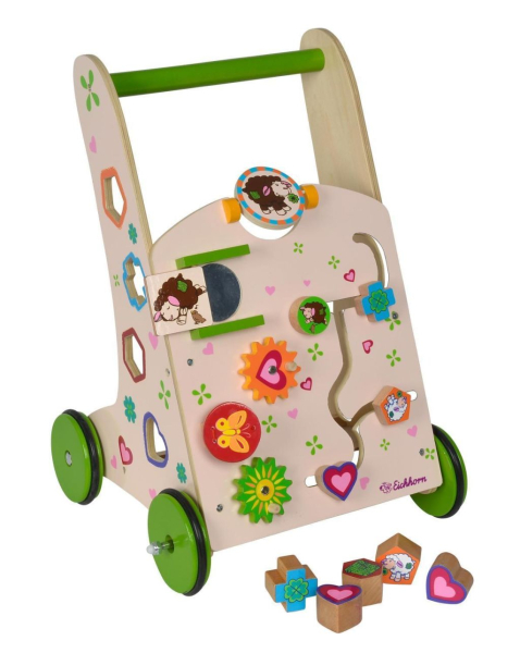 Eichhorn 100005811 - Schaf, Spiel- und Lauflernwagen