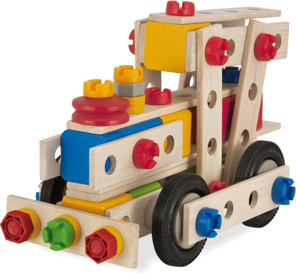 Eichhorn 100039027 - Constructor, große Lok 4 in 1 (neue Version)