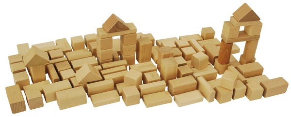 HEROS 100050131 - Natur Holzbausteine