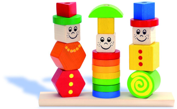 Eichhorn 100073422 - Figuren-Steckpuzzle