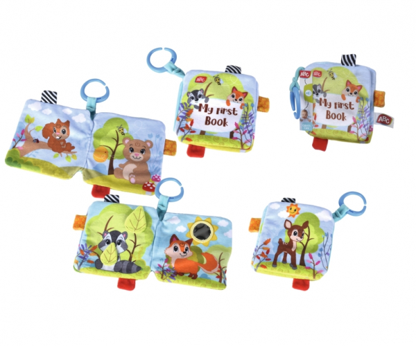 Simba 104010116 - ABC Forest Friends Plüsch Buch