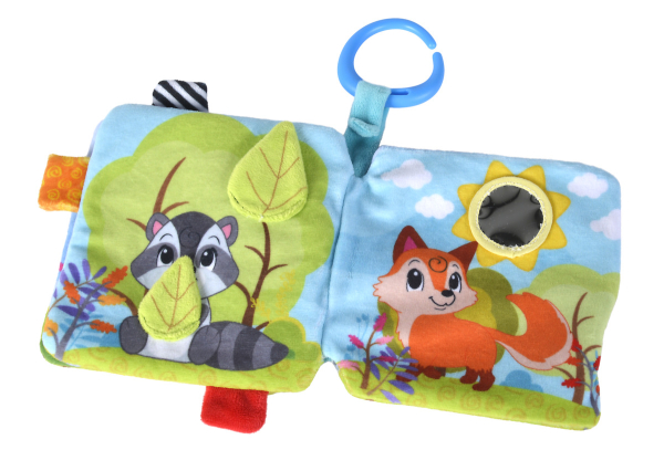 Simba 104010116 - ABC Forest Friends Plüsch Buch