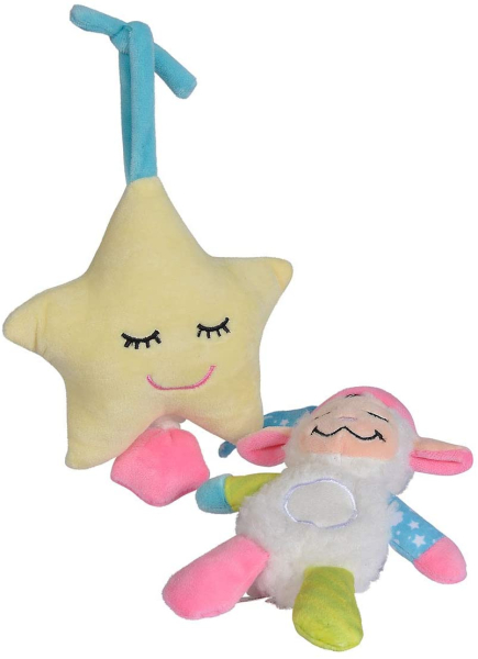 Simba 104010193 - ABC 2in1 Plüsch Spieluhr