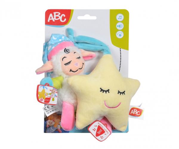 Simba 104010193 - ABC 2in1 Plüsch Spieluhr