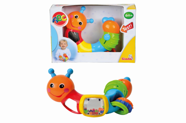 Simba 104011038 – ABC Raupe mit Multidrehfunktion