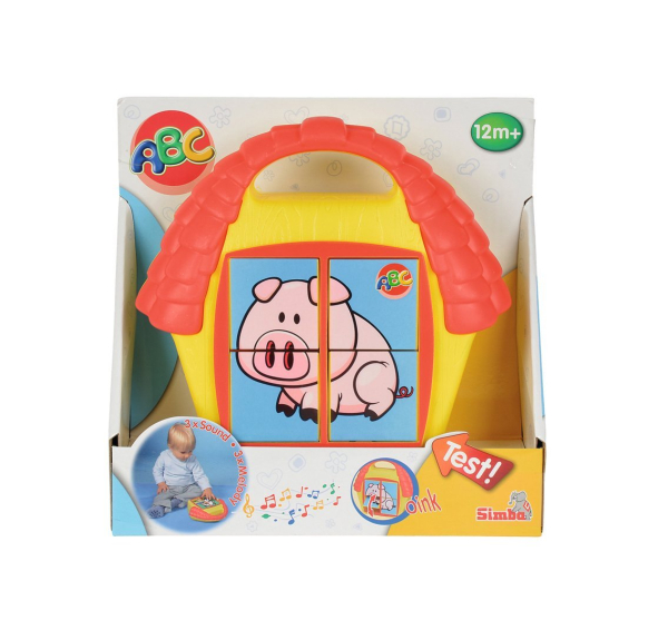 Simba 104011732 - ABC Sound- & Melodie Puzzle