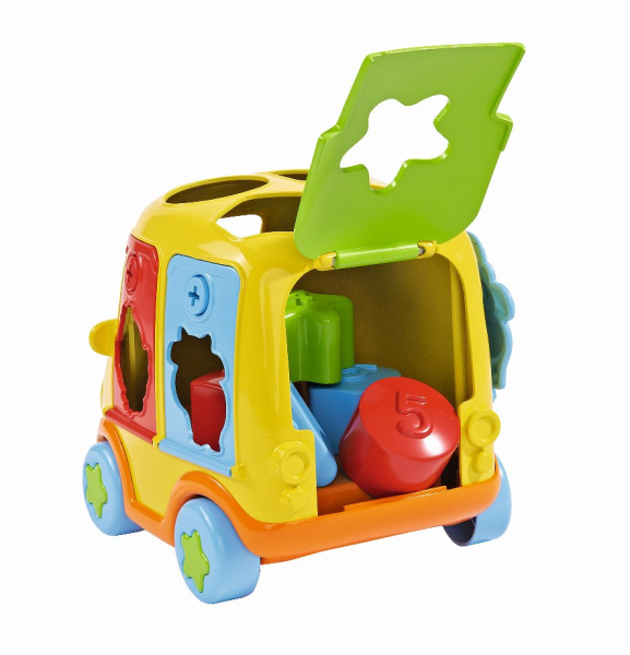 Simba 104012309 – ABC Sortierauto mit Schlüssel