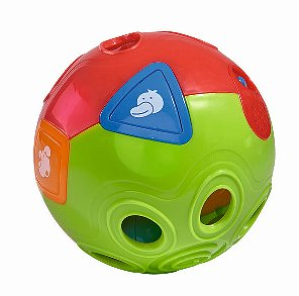 Simba 104018164 – ABC Krabbelball mit Licht & Sound