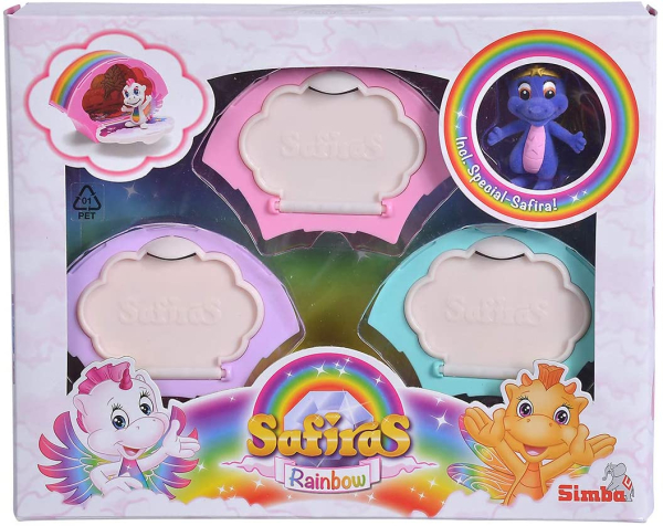 Simba 105951022 - Safiras VI, Regenbogenfreunde, 3er Pack