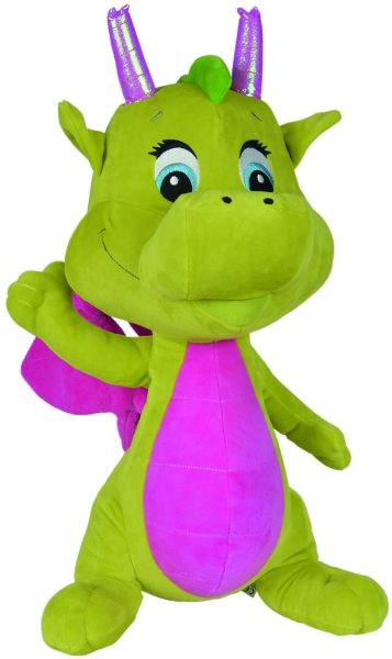 Simba 105959963 - Safiras Plüsch Drache Xenia grün, ca. 50 cm