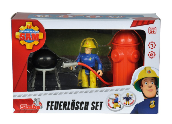 Simba 109251000 - Sam Feuerlöscher-Set