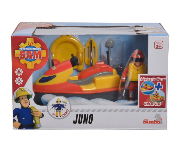 Simba 109251048 - Sam Juno, Jet Ski mit Figur