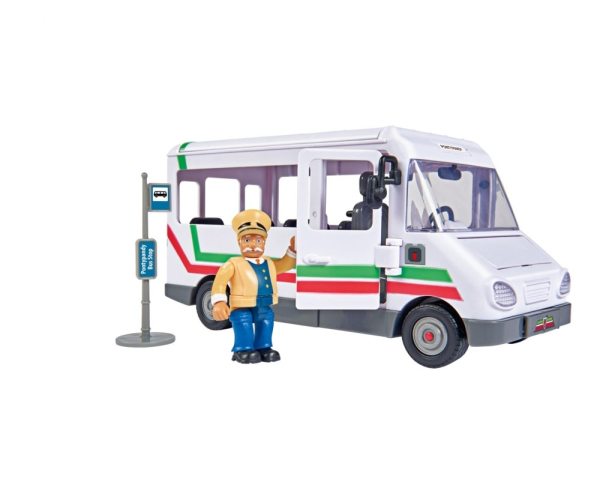 Simba 109251073 - Sam Trevors Bus mit Figur