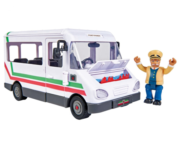 Simba 109251073 - Sam Trevors Bus mit Figur