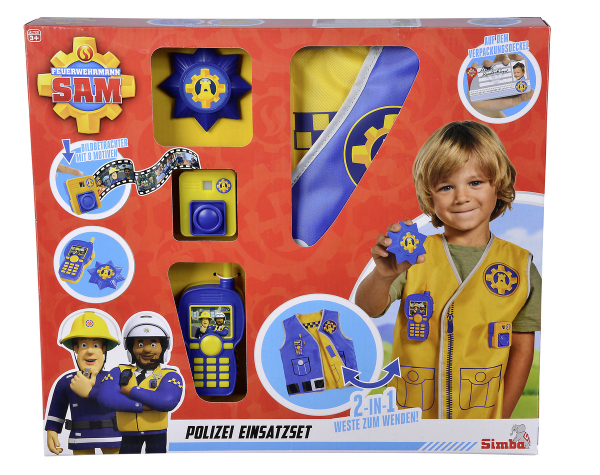 Simba 109252478 - Sam Polizei Einsatzset