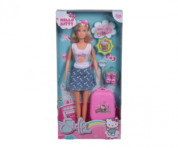Simba 109283012 - Hello Kitty Steffi Love Travel
