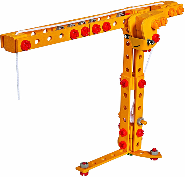 Eichhorn 109325100 - Bob der Baumeister Constructor, Kran Winzi