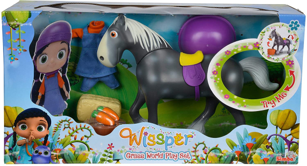 Simba 109358375 - Wissper Graswelt Spielset