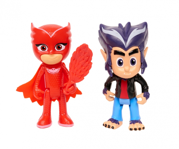 Simba 109402418 - PJ Masks Figuren-Set Eulette + Heuler