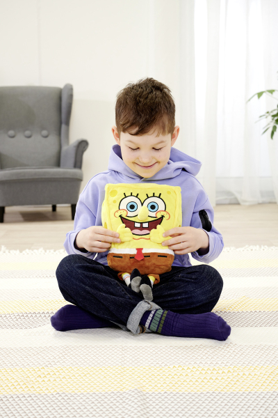 Simba 109491000 - SpongeBob Plüsch SpongeBob, ca.35 cm