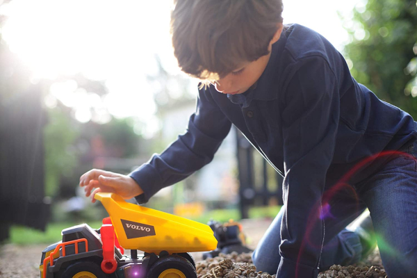 Dickie 203725004 - Volvo Weight Lift Truck