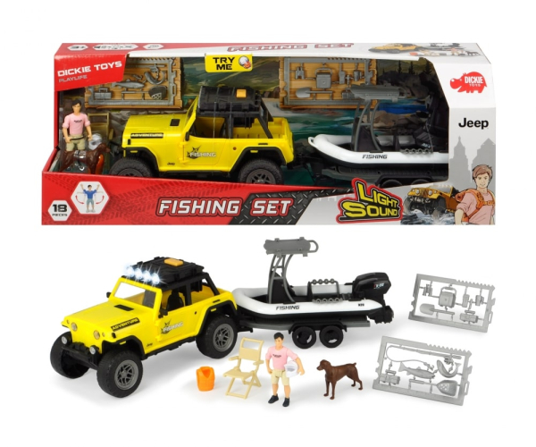 Dickie 203838001 - Playlife, Fishing Set