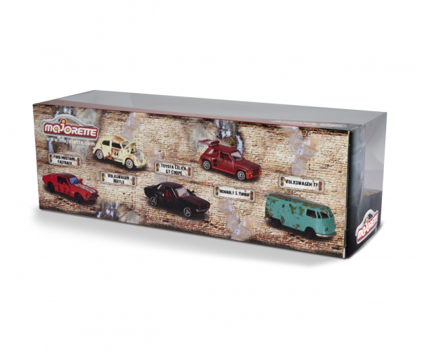 Majorette 212052012 - Vintage 5 Pieces Giftpack Rusty
