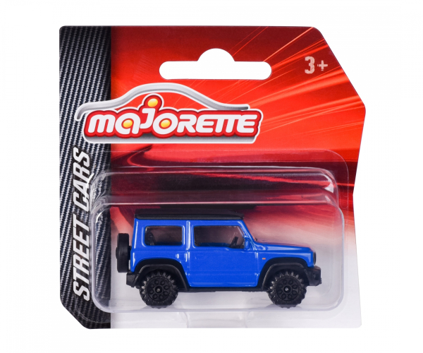 Majorette 212053051Q06 - Street Cars Suzuki Jimny, blau